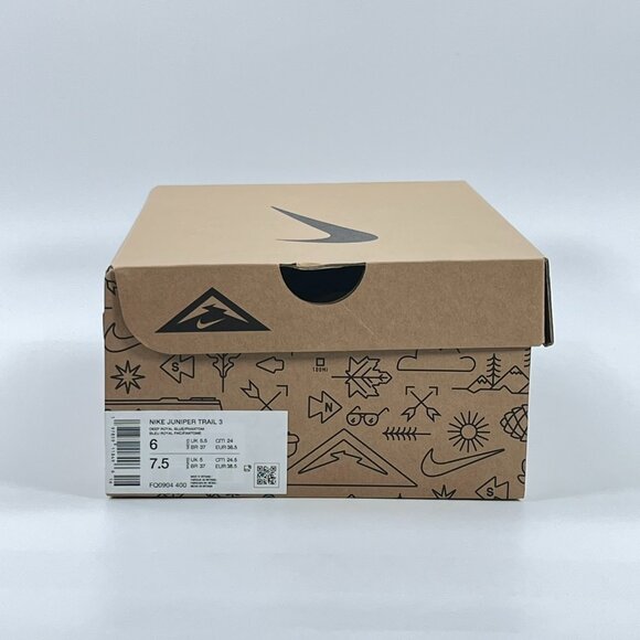 Nike Juniper Trail 3 'Deep Royal' FQ0904-400 size 6 Men / 7.5 Women - Picture 8 of 8